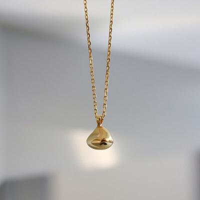 Modernlike 14k Gold-filled Silver Melt Necklace