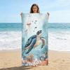 Underwater World Turtles Beach Towel Large Beach Towel Super Absorbent Suitable for Beach Pool Camping Summer Gift for Friends