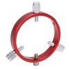 Telescope Guiding Scope Ring 70mm Diameter M6 14in Screw Hole Finder Scope Ring for 50‑70mm