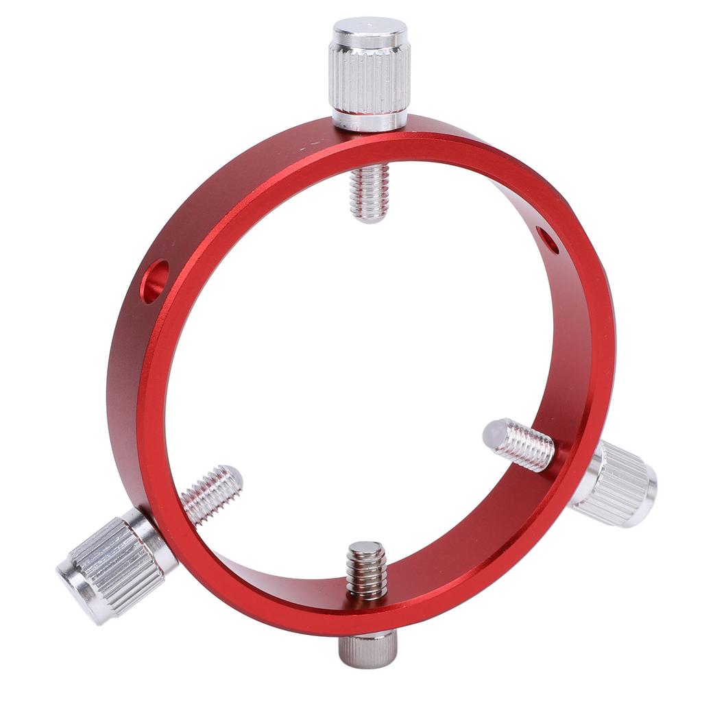 Telescope Guiding Scope Ring 70mm Diameter M6 14in Screw Hole Finder Scope Ring for 50‑70mm
