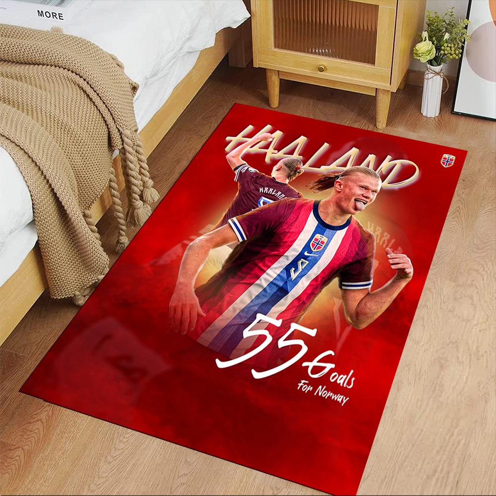 Haaland Area Rug Suitable for Outdoor Living Rooms Study room Dormitory Anti-slip Rug Decorate Offices Perfect Gift for Women/Men