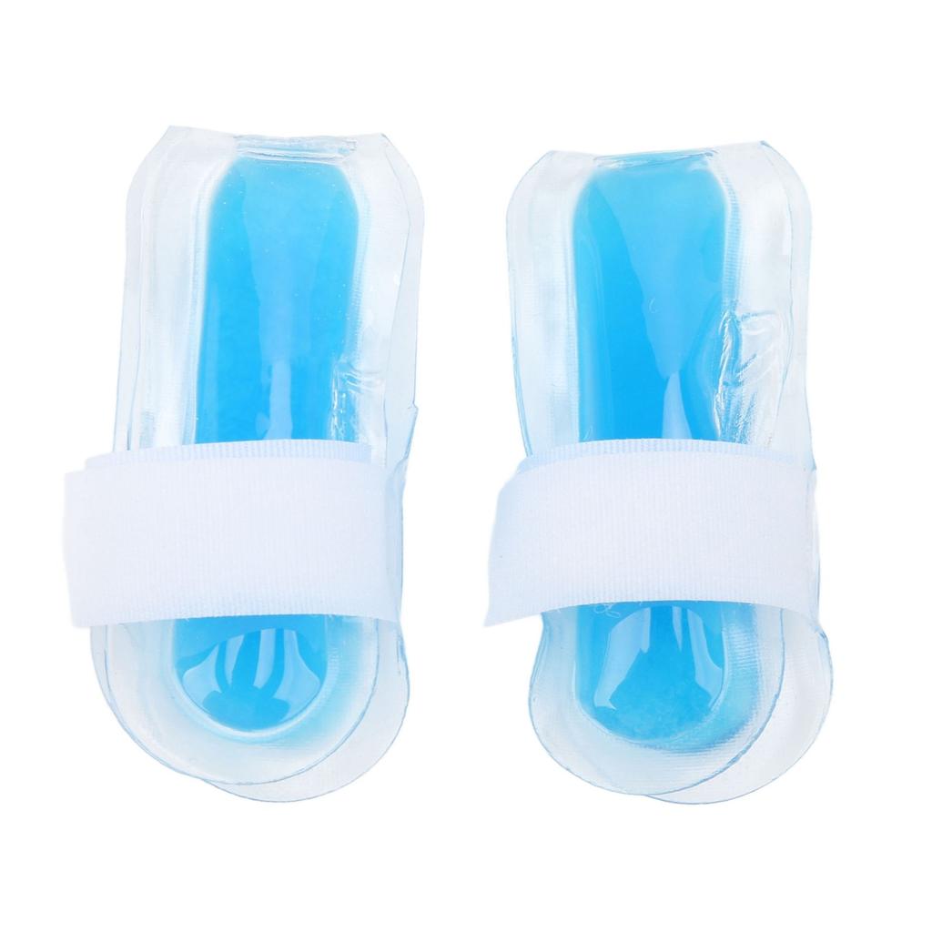 2pcs Finger Hot Cold Pack Quick Cold Reusable Gel Pack for Arthritis Chronic Soreness 8cm