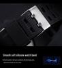 Waterproof Dual Display Alarm Clock Sports Watch for Teens and Men