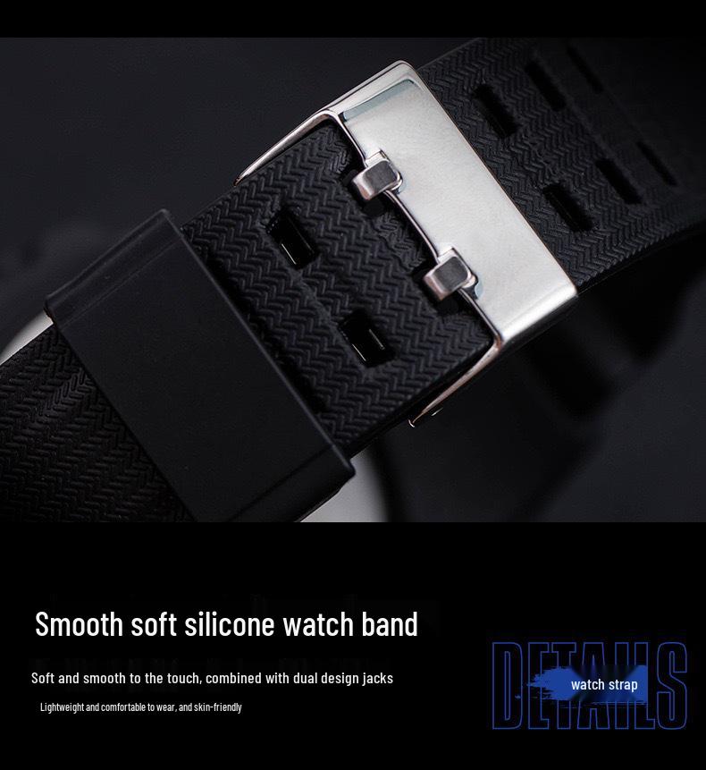 Waterproof Dual Display Alarm Clock Sports Watch for Teens and Men