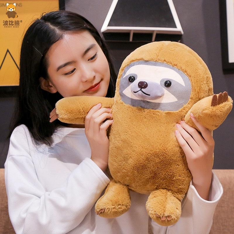 Cute Plush Sloth Stuffed Animal Backpack For Kids Customizable And Adorable!