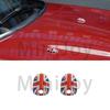 Union Jack Car Wiper Water Spray Nozzle Covers For MINI Cooper S One Countryman Clubman F54 F55 F57 F56 F60 Auto-Accessories
