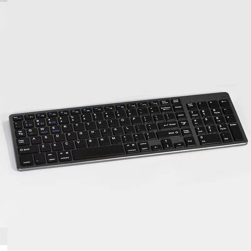 Wireless Mouse & Keyboard Combo: Three-Mode Keyboard, Dual-Mode Mouse, Compatible with Notebooks, Desktops, Tablets, and Mobile Phones.