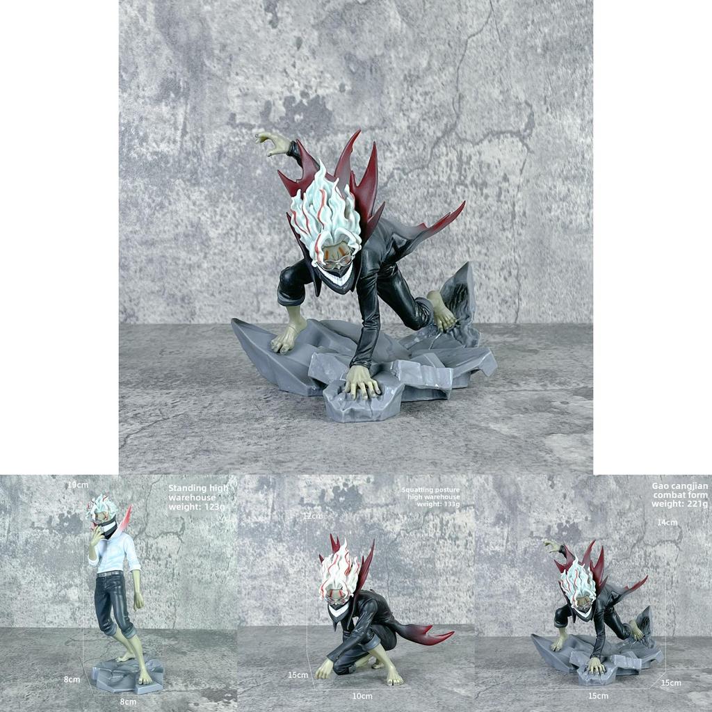 Dan Da Dan Takakura Ken Pvc Anime Figure With Articulated Joints For Collection And Display