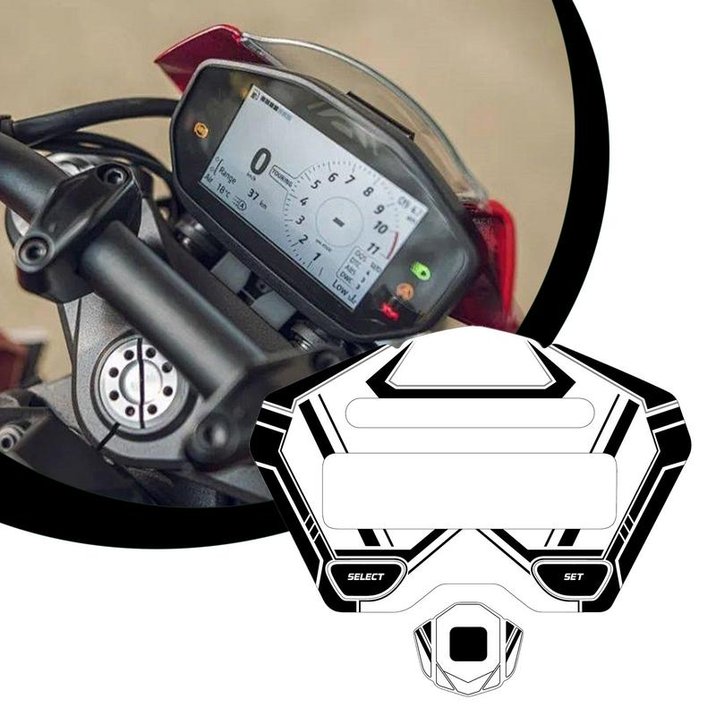 Motorcycle Dashboard Screen Instrument Panel Pressure Gauge Protection Sticker High-Definition Speedometer Screen Protector