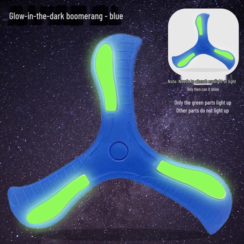 EVA Soft Rubber Children's Boomerang Flying Disc - Outdoor Parent-Child Sports Game