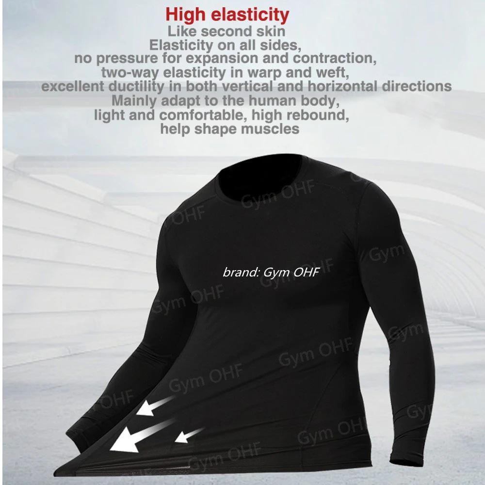 Men's Quick Dry Fitness Round Neck T-shirt for Running & Weightlifting