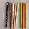 8pcs of erasable cartoon gel pens, 8 colors of colored pen refills, 0.7mm colored pen refills, for note-taking, marking gel pens