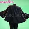PÅ LAGER Zenin Makii Cosplay Kostume Anime Cosplay DokiDoki-R Kvinder Sort Uniform Zenin Makii Dragt Bælte Cosplay Kappe Kostume