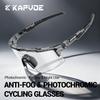 Kapvoe Anti-Fog Photochromic Sunglasses Cycling Glasses MTB for Men Sport Speed Road Mountain Bike Bicycle Cycl Eyewear Goggle