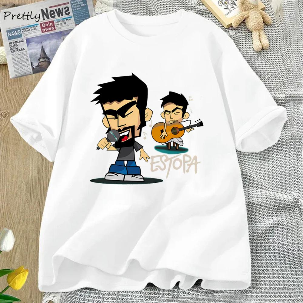 

Estopa Tee women comic summer t shirt female funny clothing