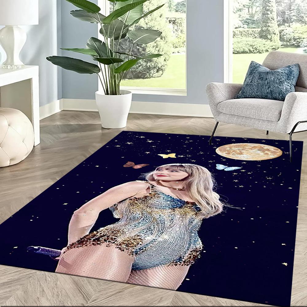 Taylor Swift's Era Tour Square rugs are a great choice for living rooms, bedrooms, home décor, and as gifts.