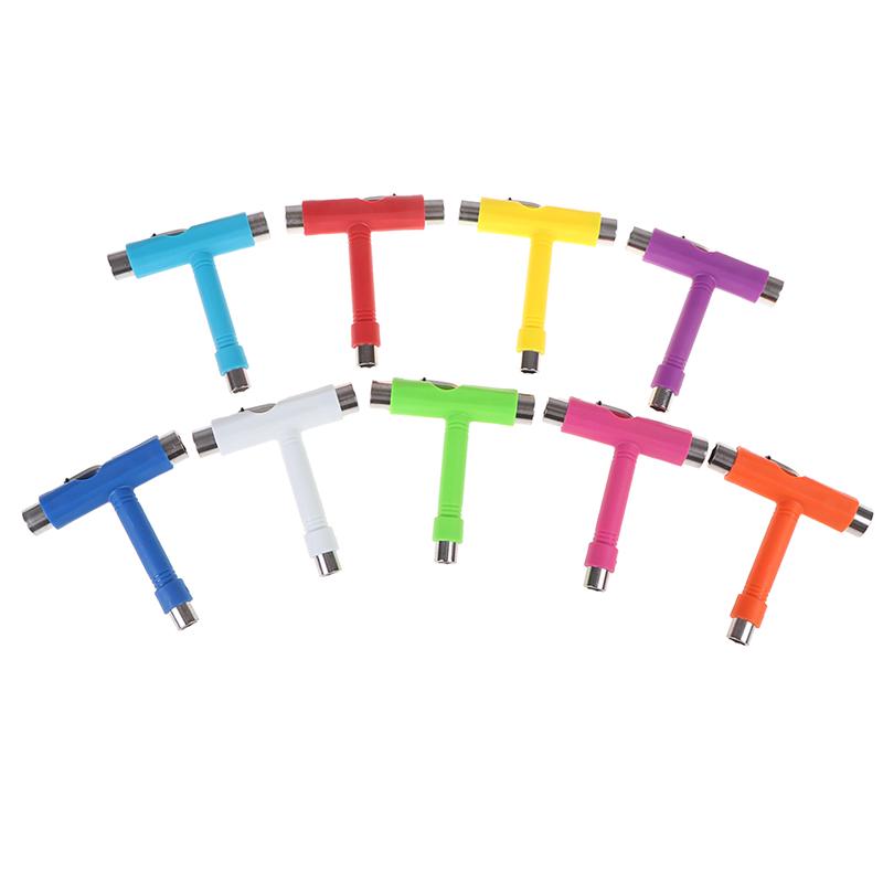 1Pc T-Type Skateboard Tool Screwdriver Socket Skate T-Tool Kick Scooter Tool