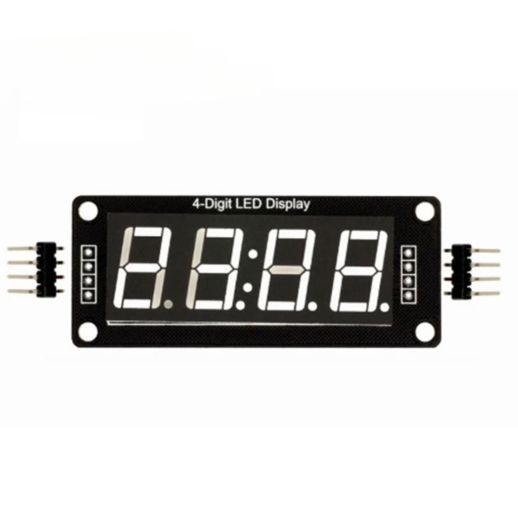 TM1637 0.56Four-Digit Seven-Segment Digital Clock Module With Clock Function Digital Display
