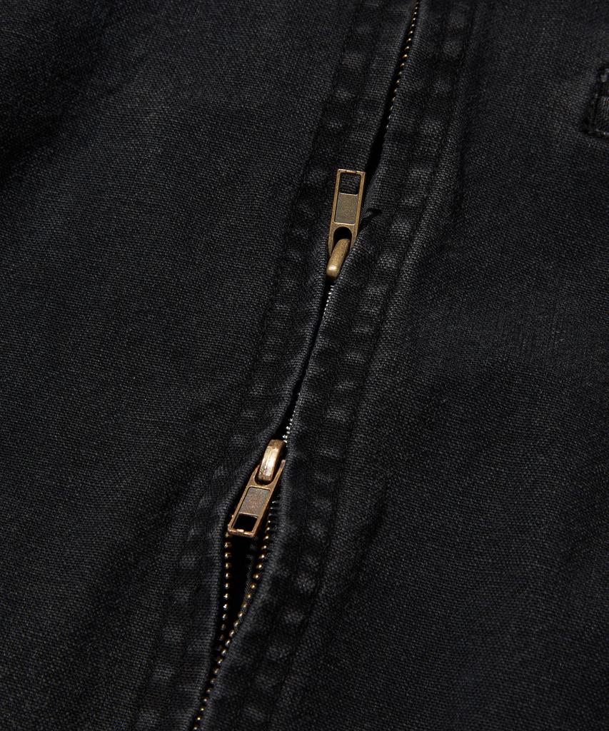 Suade Washed Work Jacket [Black]