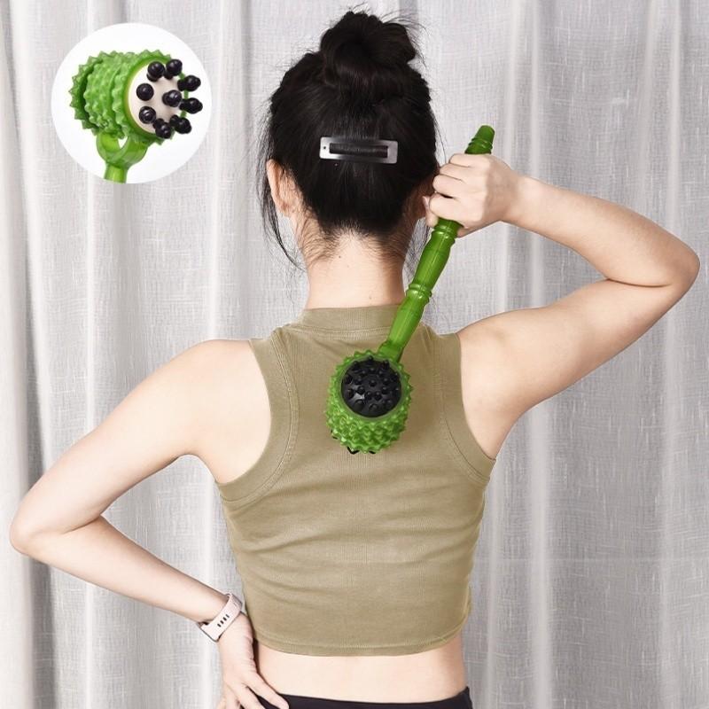 Double Sided Multifunctional Meridian Tapping Massage Hammer Back Shoulder Full Body Tapping Handheld Relaxation Back Tapping Massage Hammer