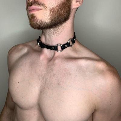 Personnalisation de Collier, Chaîne de Cou Harajuku, Chaîne de Clavicule pour Ceinture, Tendance Rétro Cordelette en Cuir avec Collier Bijou.