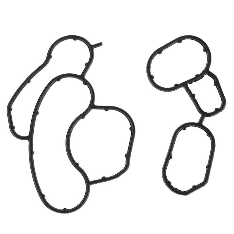 Buy Engine Oil Filter Housing Set Seal Gaskets for BMW E46 E60N E81 E82