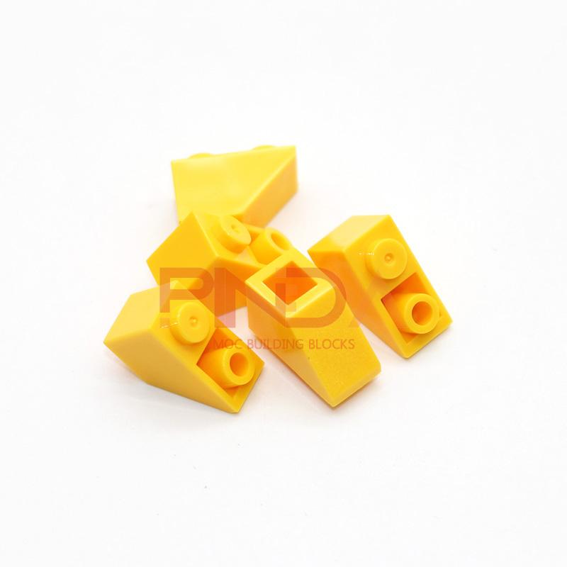 100pcs MOC Slope Inverted 45 2x1 3665 DIY Enlighten Block Bricks Compatible with Assembles Particles Toys for Children