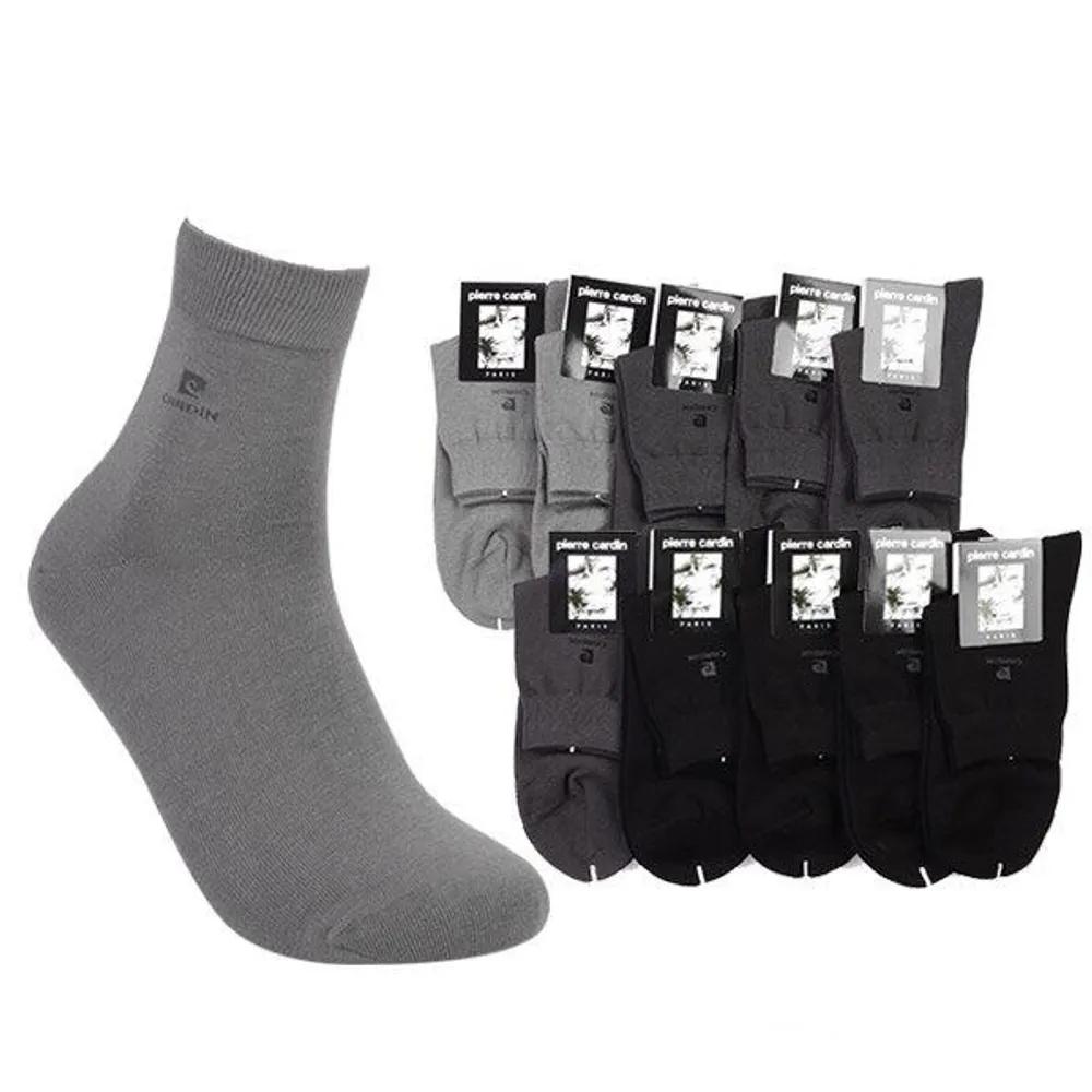 Pierre Cardin Gentlemen's Korean-Made Business Dress Socks - Choose 1 of 10 Pairs at a Uniform Price Sale