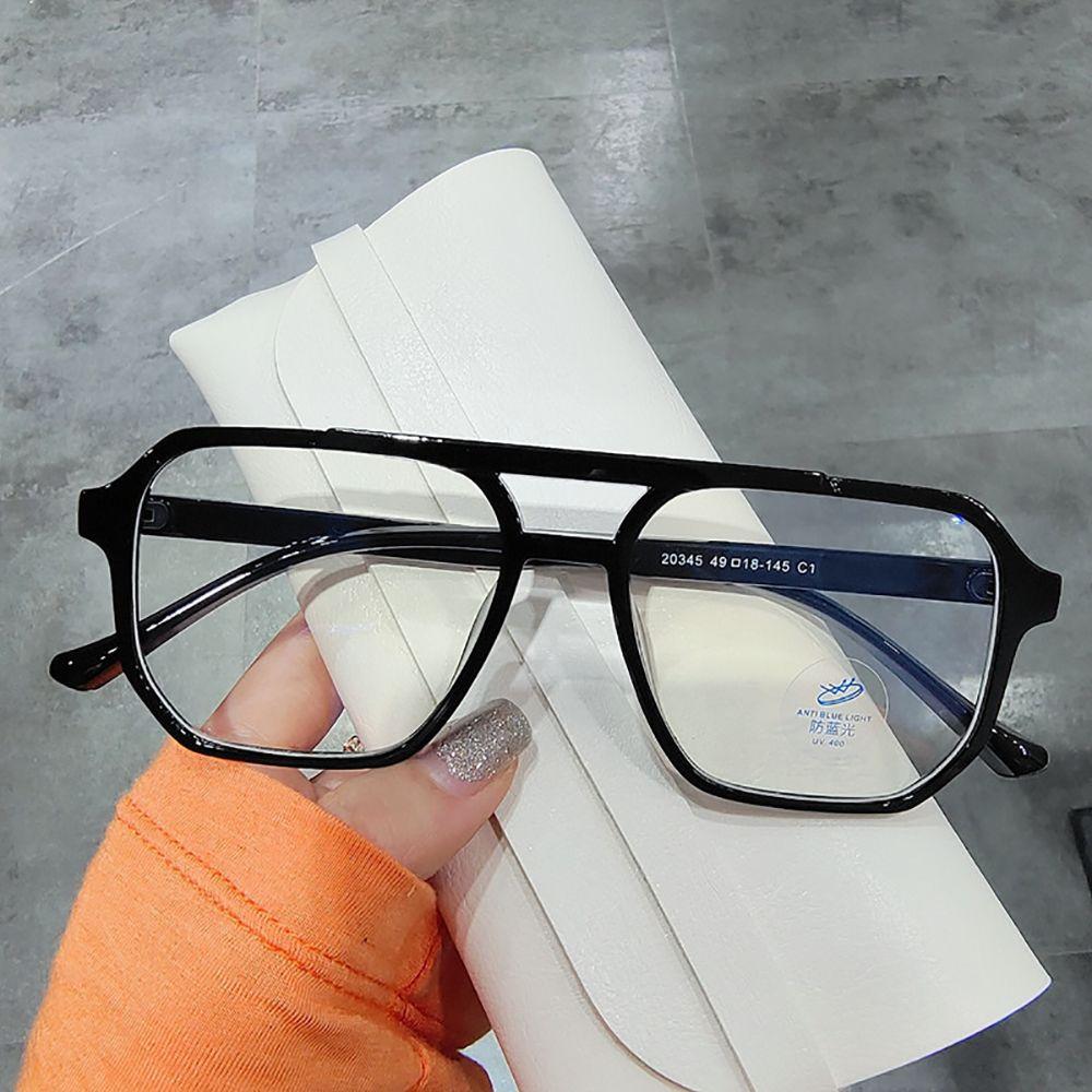 

Retro Eyeglass Female Double Beam Male Eyewear Reading Glasses Optical Spectacle Computer Glasses леопард друку кольору