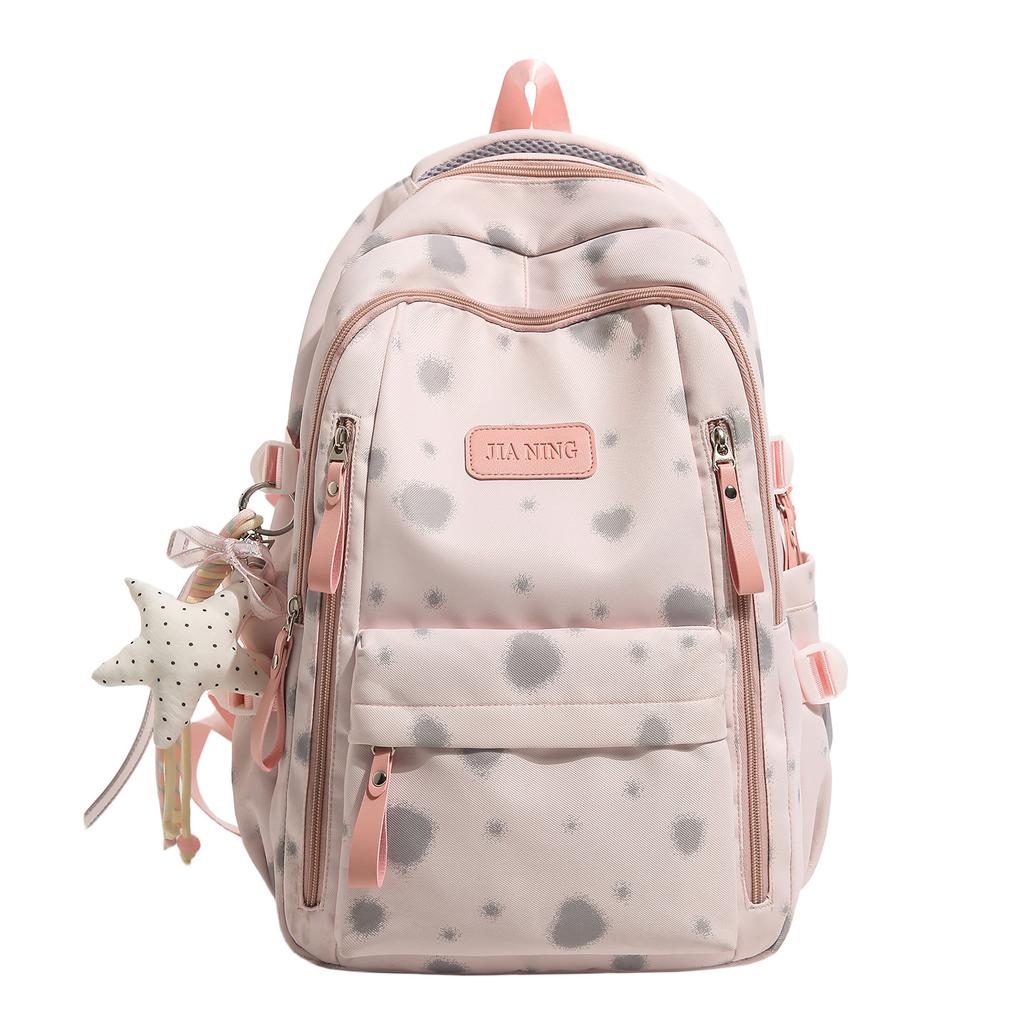 Schoolbag new Korean version fresh schoolbag Japanese princess cute star printed backpack junior high school class backpack
