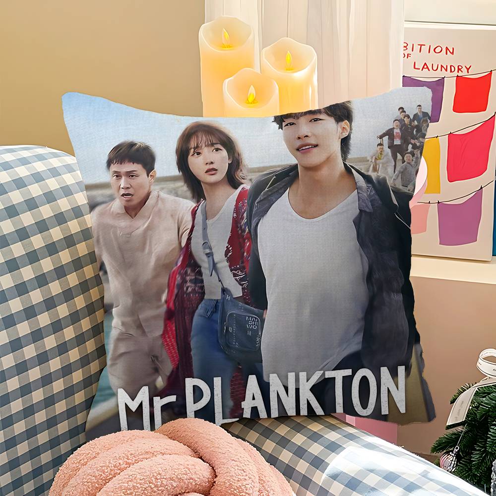 Beliebte koreanische Dramen Mr Office Kissenbezug Autokissenbezug 45X45CM Lendenkissenbezug Sofakissenbezug