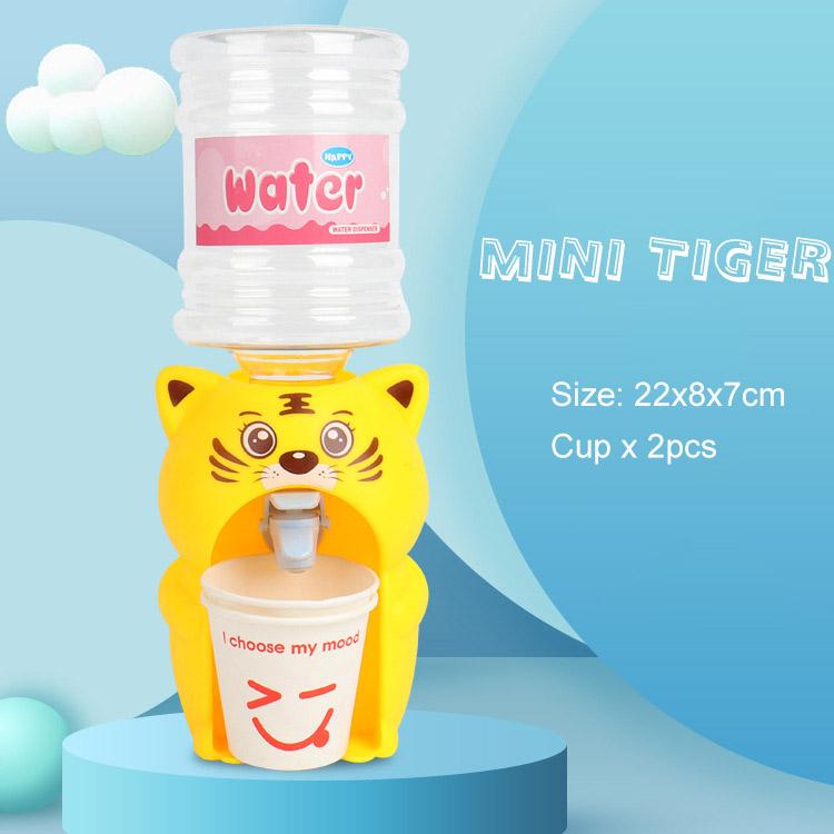 New Mini Water Dispenser Baby Toy Drinking Water Cooler Lifelike Cute Children Cosplsy Props Home Decor Ornament