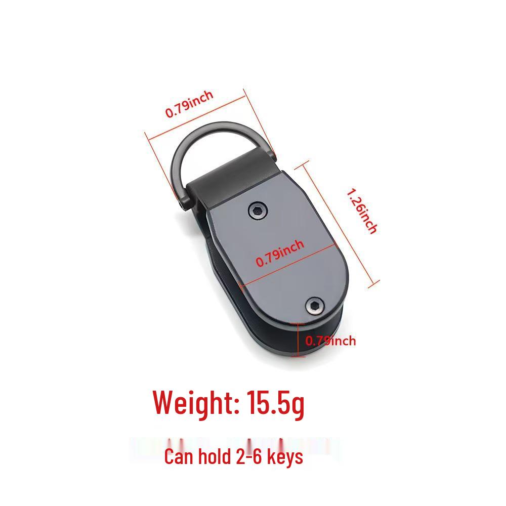 International Mini Portable Multifunctional Key Holder – Creative Design, Fits Any Key Length