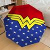 1PC Wonder Woman Umbrella-8-Rib Reinforced Portable Folding Travel Suitable for All Seasons Outdoor Daily Use Is an Ideal Choice -F396