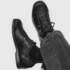 Fashion Men Shoe Men's Leather Lace-Up Casual Shoes Comfortable Men's  Walking All-match Sneakers for Men Breathable Male Driving Flats