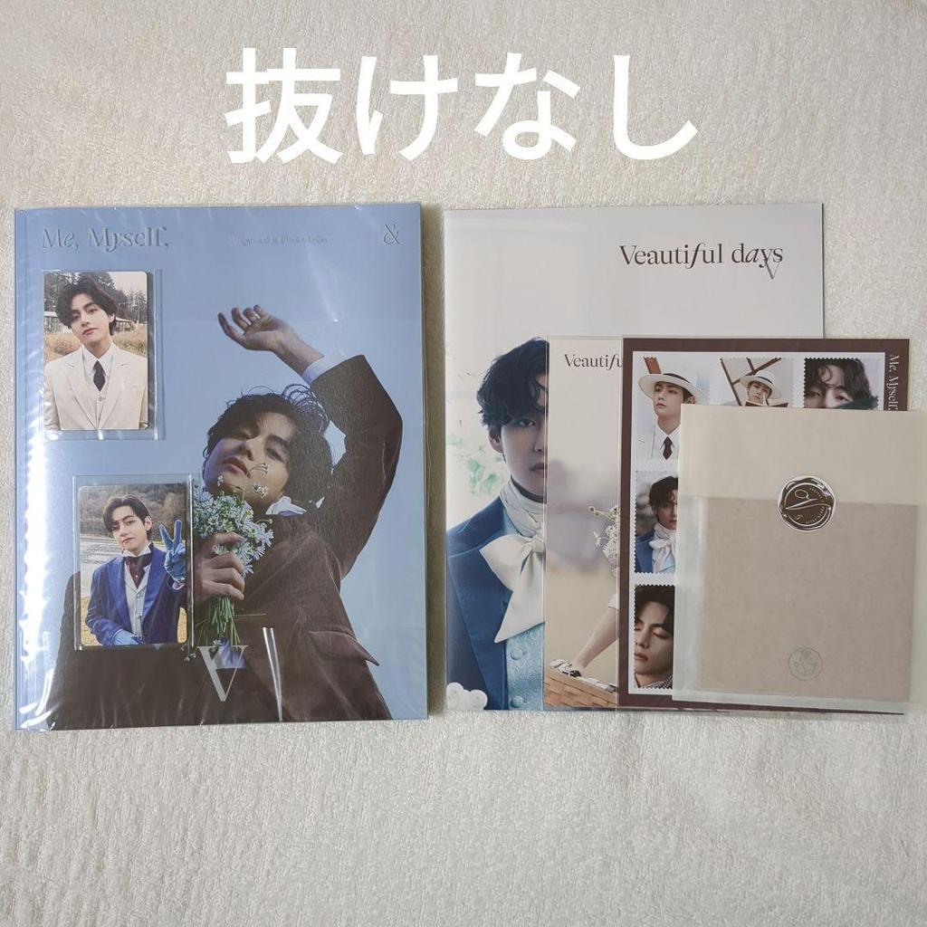 [USED] BTS Special 8 Photo-Folio V Tae Trading Card Photobook
