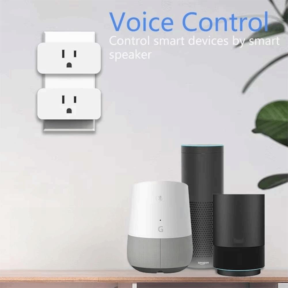 US Plug US Smart Plug Remote Voice Control Timer Plug Smart Home Socket Home Appliance Control