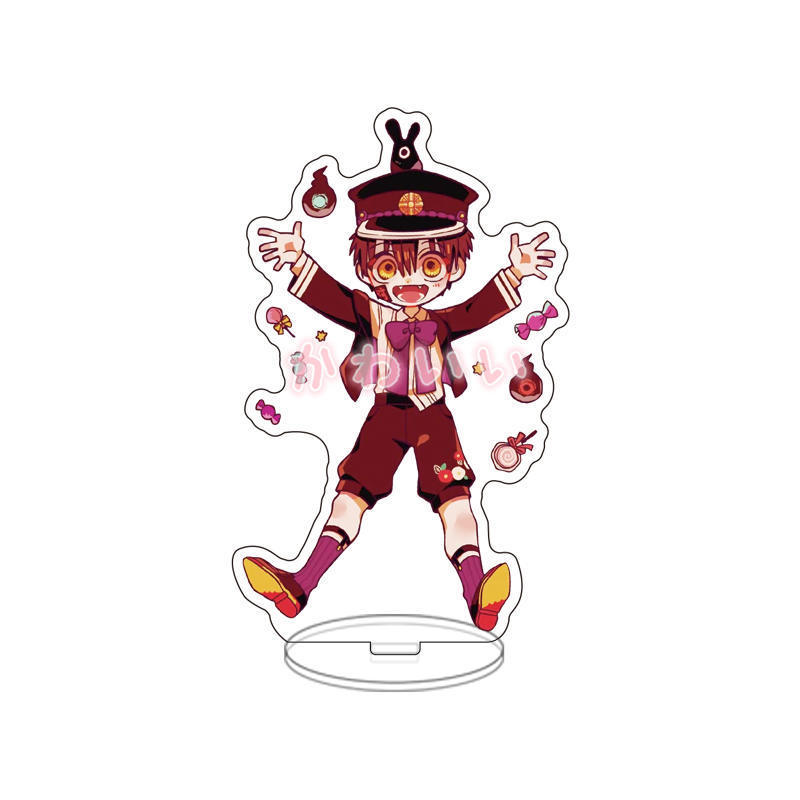 

15 см аниме-унитаз Ханако-кун Юги Амане мультяшная фигурка акриловая двусторонняя гуманоидная стоячая тарелка модель игрушки 4