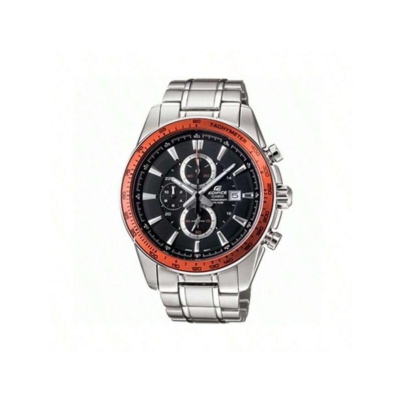 Casio Edifice Men s Watch with Analog-Digital Dial - EF-547D-1A5VDF (ED399) серебряный