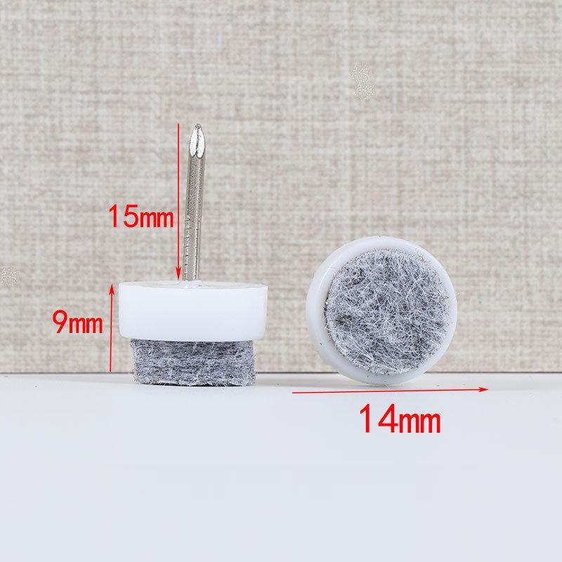 

Защита пола дома Столы, стулья, диваны, коврики под ножки, бесшумные накладки, 20 штук ковриков под ножки мебели, 14-28 мм круглые войлочные накладки