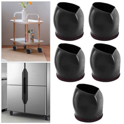 Pad Floor Protectors Wheel Protector Table and Chair Leg Cover Pulley Chair Foot Cover Computer Chair Rollers Fixer