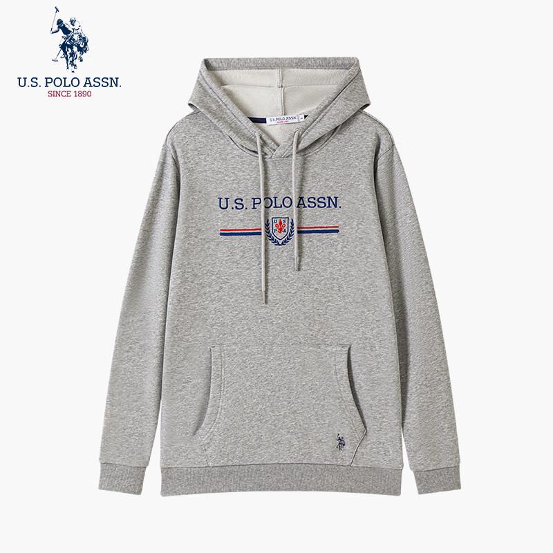 US POLO ASSN Men s Hooded Pullover Sweatshirt M 4390₽