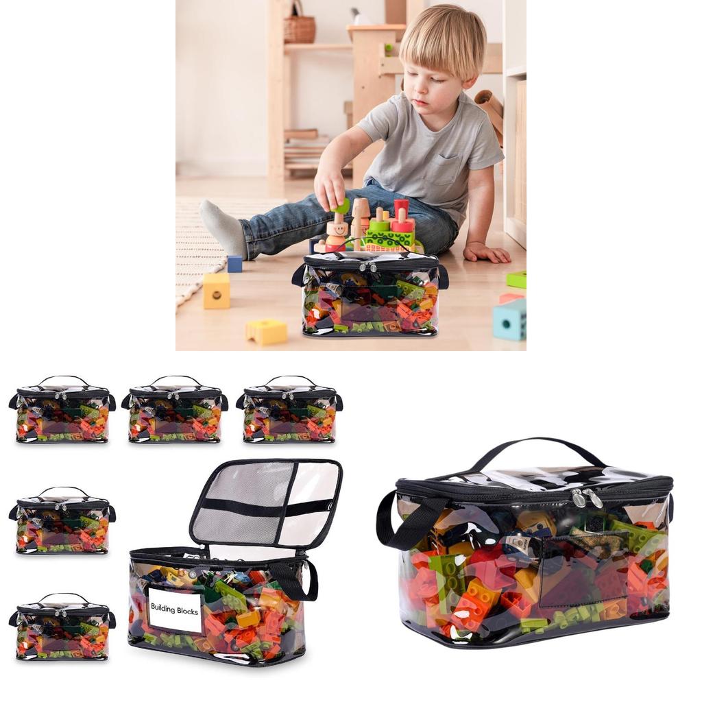 Toy Storage Box Cubic Pvc Organizer For Kids Playroom And Home Use