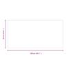 Fireplace Glass Panel Transparent 120 X 60 Cm Glass