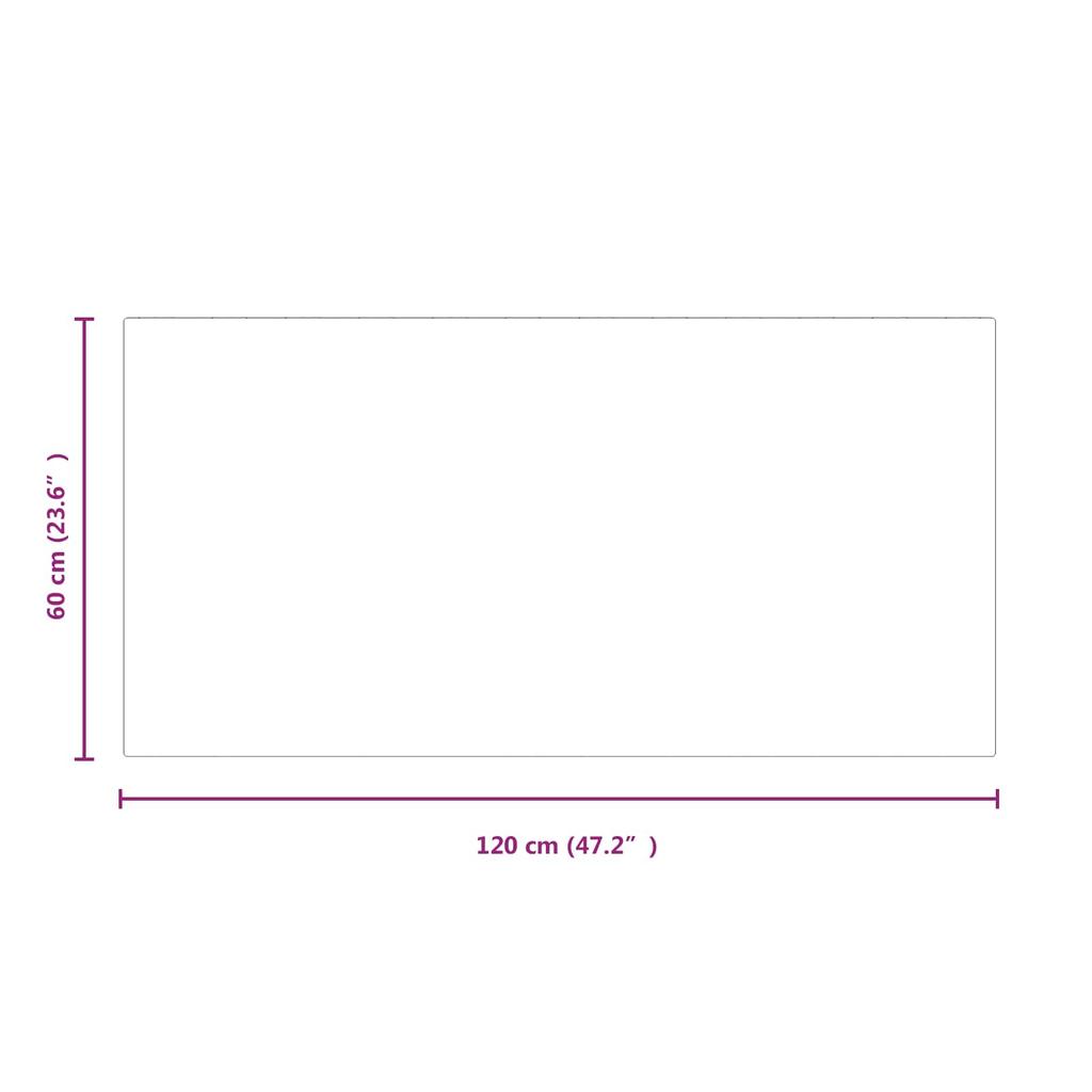 Fireplace Glass Panel Transparent 120 X 60 Cm Glass
