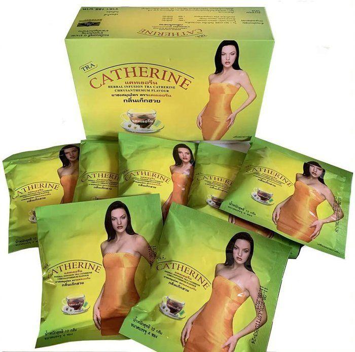 Infusion Tisane Catherine x 96 Beutel Séné et Chrysanthème Perte de poids | Maigrir Mincir | Wirkungs-Laxatif | Épicerie Alimentaire