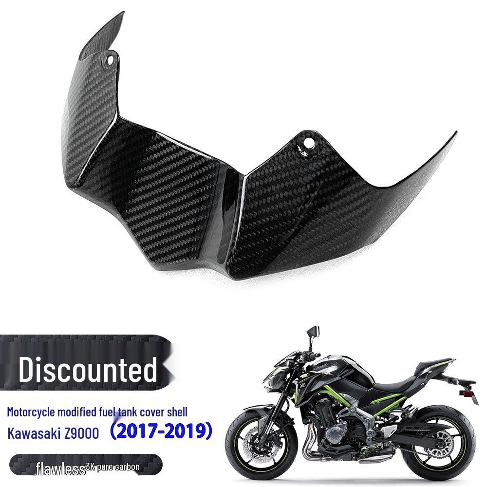Clearance Carbon Fiber Fuel Tank Cover for Kawasaki Z900 (2017-2019)