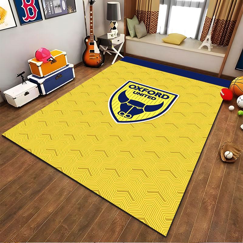 Oxford United Team Logo Carpet suitable as a non-slip mat for the living room or bedroom sofa
