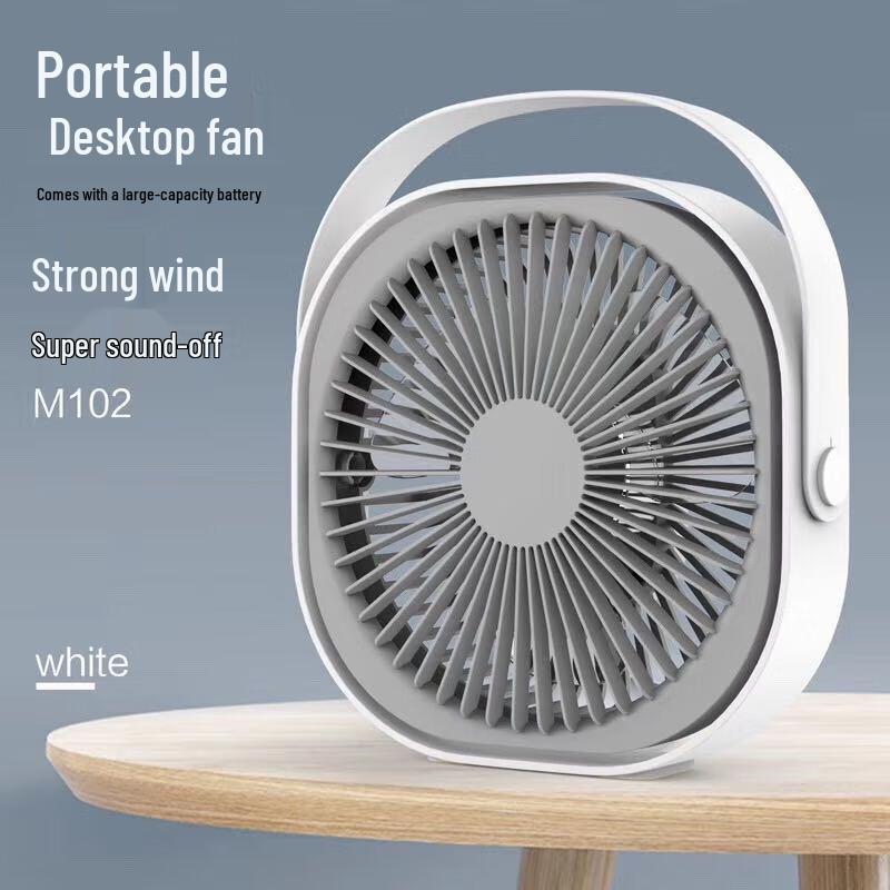 Yuanzu Portable Quiet USB Desk Fan