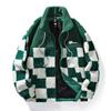 Herren 2026 Winter Lammwolle Baumwolle Jacke mit Plus Samt Fleece